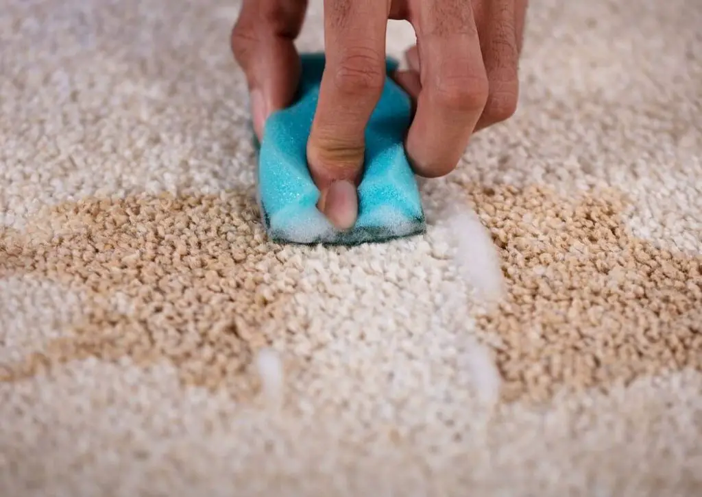 como tirar manchas da carpete