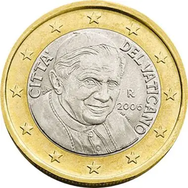 moeda 1 euro monaco 2006
