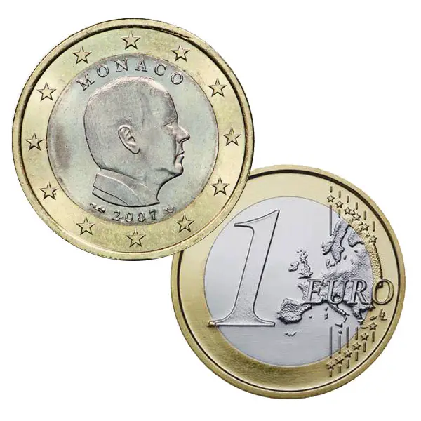 moeda 1 euro monaco 2007